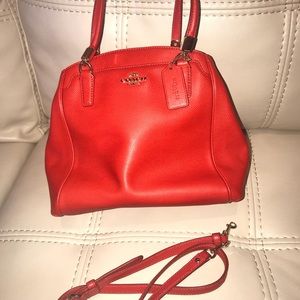 Red Coach Purse